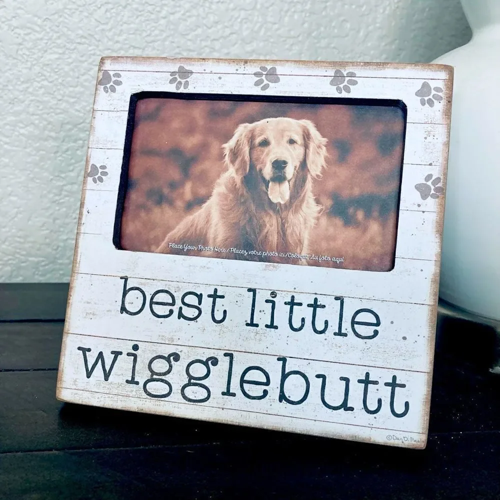 “Best Little Wigglebutt” Dog Picture Frame